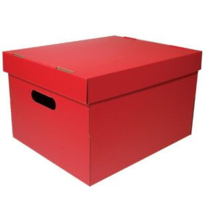 Νext κουτί colors κόκκινο Α4 Υ19x30x25,5εκ.  τμχ.