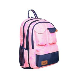 KALGAV τσάντα πλάτης "Navy light pink melange" με θήκη για laptop - tablet Υ47x14x33εκ.  τμχ.