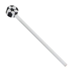 Μολύβι με σβήστρα "μπάλα ποδοσφαίρου" 10 τμχ.
