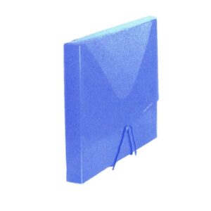 Comix κουτί με λάστιχο PP μπλε Α4 Y32x24x3.2εκ.  τμχ.