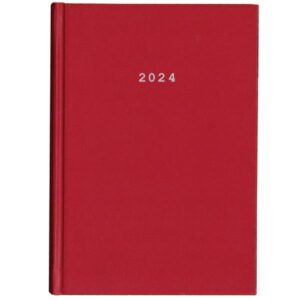 Next ημερολόγιο 2024 classic ημερήσιο δετό κόκκινο 17x25εκ.  τμχ.