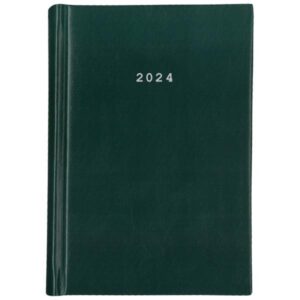 Next ημερολόγιο 2024 basic ημερήσιο δετό πράσινο 14x21εκ.  τμχ.