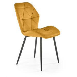 K453 chair color: mustard DIOMMI V-CH-K/453-KR-MUSZTARDOWY