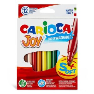 Carioca Joy μαρκαδόροι 12 χρωμάτων 12 τμχ.