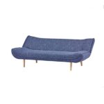 New York καναπές-κρεβάτι τριθέσιος, denim Υ83x196x90εκ.  τμχ.