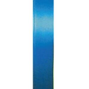 Κορδέλα σατέν με ούγια μπλε12mm x100μ.  τμχ.