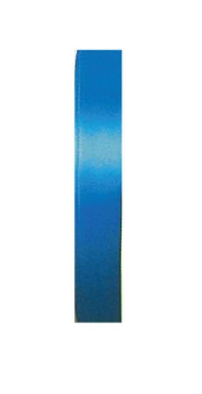 Κορδέλα σατέν με ούγια μπλε12mm x100μ.  τμχ.