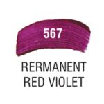 Talens van gogh ακρυλικό χρώμα 567 permanent red violet 40ml 3 τμχ.