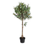 GloboStar® Artificial Garden OLIVE TREE 20052 Τεχνητό Διακοσμητικό Φυτό Ελιά Υ105cm