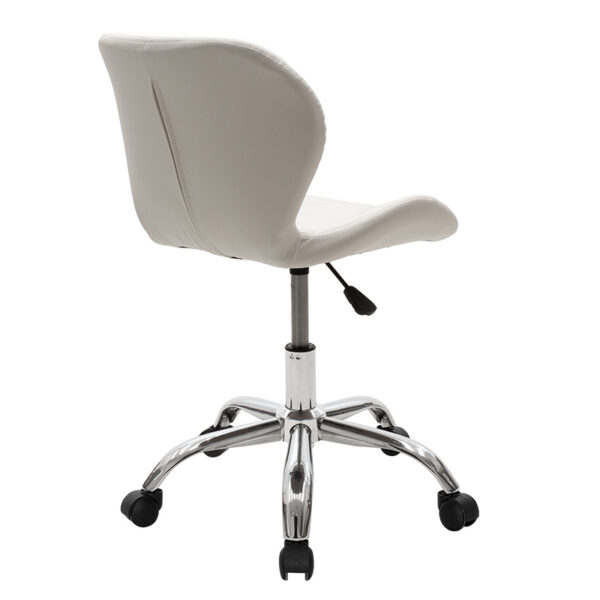 Καρέκλα γραφείου εργασίας Frea II pakoworld PU λευκό (1 τεμάχια)