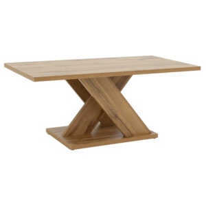 Τραπέζι σαλονιού Solange pakoworld χρώμα sonoma 110x55x47.5εκ (1 τεμάχια)