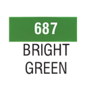 Talens χρώμα decorfin satin 687 bright green 16 ml  τμχ.
