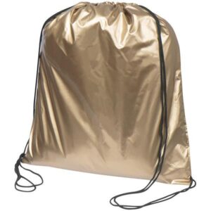 Τσάντα γυμναστηρίου χρυσό Υ42x34εκ.  τμχ.