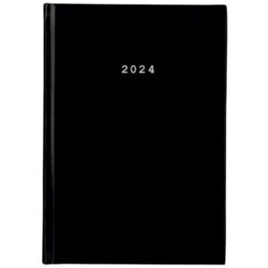 Next ημερολόγιο 2024 basic ημερήσιο δετό μαύρο 12x17εκ.  τμχ.