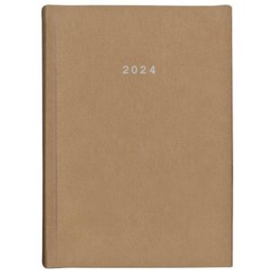 Next ημερολόγιο 2024 old leather ημερήσιο δετό ταμπά 14x21εκ.  τμχ.
