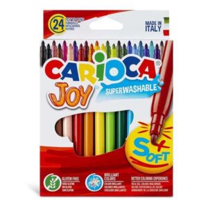 Carioca Joy μαρκαδόροι 24 χρωμάτων 6 τμχ.