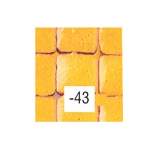 Efco μωσαικό κεραμικό κίτρινο σαφράν 5x5x3χιλ.  τμχ.