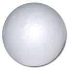 Μπάλα από πολυστιρένη-φελιζόλ Ø100χιλ. 20 τμχ.
