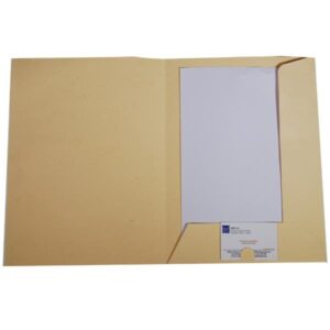 Νext φάκελος παρουσίασης (folder) leather skin κίτρινο Υ32x24εκ. 10 τμχ.