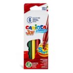 Carioca Joy μαρκαδόροι 6 χρωμάτων 24 τμχ.