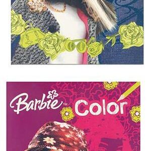 Μπλοκ ζωγραφικής Barbie colour 2σχέδια 21x29εκ. 32φύλ. 12 τμχ.