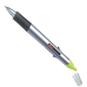 Στυλό με 4χρώματα - μαρκαδόρο υπογράμμισης 6 τμχ.