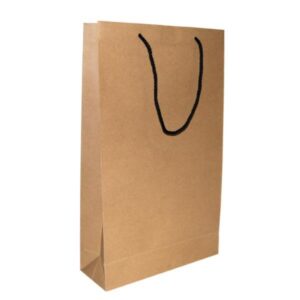 Next χάρτινη τσάντα κραφτ με κορδόνι  Υ41x24,5x9εκ. 12 τμχ.