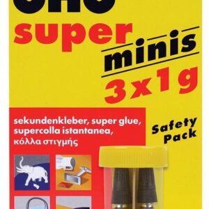 Uhu Super Glue mini 3x1gr 5 τμχ.