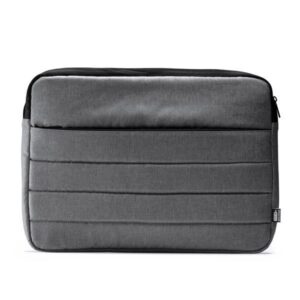 Τσάντα χειρός για laptop Υ30x40x3,5εκ. γκρι με μαύρο ρέλι  τμχ.