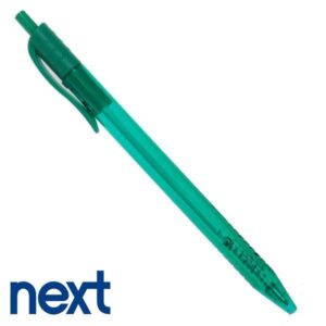 Στυλό διαρκείας με κλιπ πράσινο 1,0mm 50 τμχ.