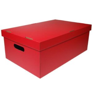 Νext κουτί colors κόκκινο Α3 Υ19x50x31εκ. 3 τμχ.