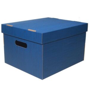 Νext κουτί fabric μπλε Α4 Υ19x30x25,5εκ.  τμχ.