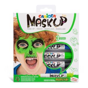 Carioca Mask Up προσώπου Monster σετ 3 χρωμάτων 6 τμχ.