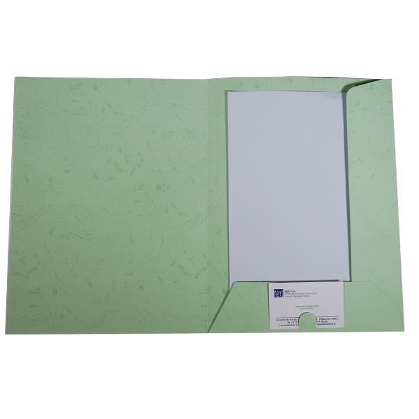Νext φάκελος παρουσίασης (folder) skin πράσινο Υ32x24εκ. 10 τμχ.