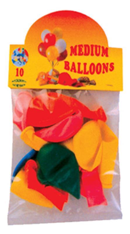 Μπαλόνια 9'' "normal" 10τεμ.  τμχ.