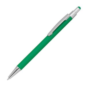 Στυλό - touch pen μεταλλικό με λαστιχένια επίστρωση πράσινο Υ14,5xØ0,8εκ.  τμχ.