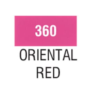 Talens χρώμα decorfin textile 360 oriental red16ml  τμχ.