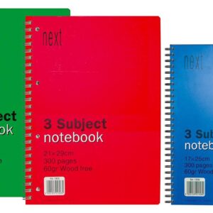 Next notebook τετρ. σπιράλ 17x25εκ. 4θεμ. 280σελ. 6 τμχ.