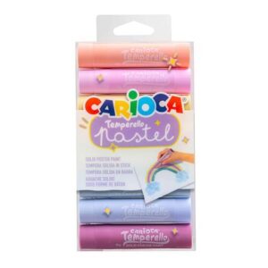Carioca Temperello Pastel μαρκαδόροι ζωγραφικής 8 χρωμάτων  τμχ.