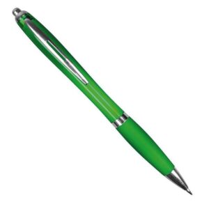 Στυλό πλαστικό ημιδιάφανο πράσινο  τμχ.