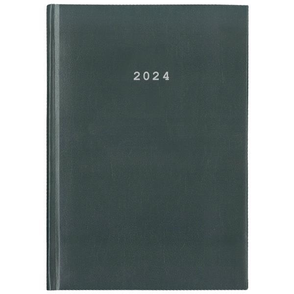 Next ημερολόγιο 2024 basic ημερήσιο δετό γκρι 14x21εκ.  τμχ.