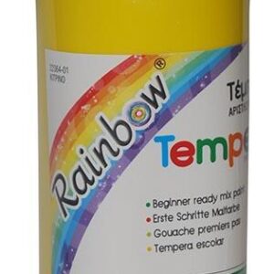 Rainbow τέμπερα κίτρινη 500ml  τμχ.