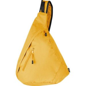 Τσάντα πλάτης χιαστί κίτρινη Υ50x26x16εκ.  τμχ.