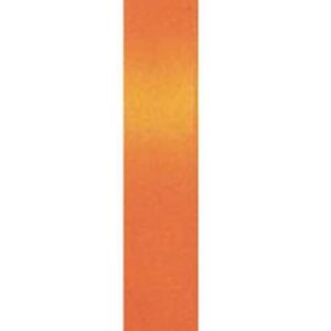 Κορδέλα σατέν με ούγια πορτοκαλί 12mm x100μ.  τμχ.