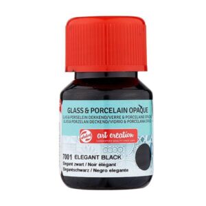 Talens χρώμα glass/porcelain opaque 7001 elegant black 30ml  τμχ.