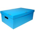 Νext κουτί colors γαλάζιο Α3 Υ19x50x31εκ. 3 τμχ.