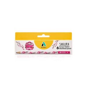 Adel μολύβι "Sakura" 2B 6 τμχ. σε κουτί  τμχ.