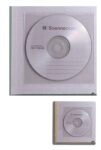 Αυτοκόλλητη θήκη CD με καπάκι Υ12,9x13εκ. (100τεμ.)  τμχ.