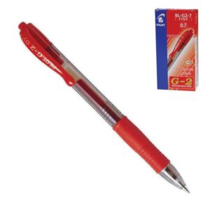 Pilot στυλό gel G2 fine κόκκινο 0,7mm 12 τμχ.