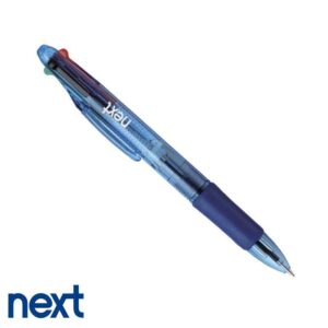 Next στυλό τετράχρωμο  4 σε 1, μύτη 1mm 10 τμχ.